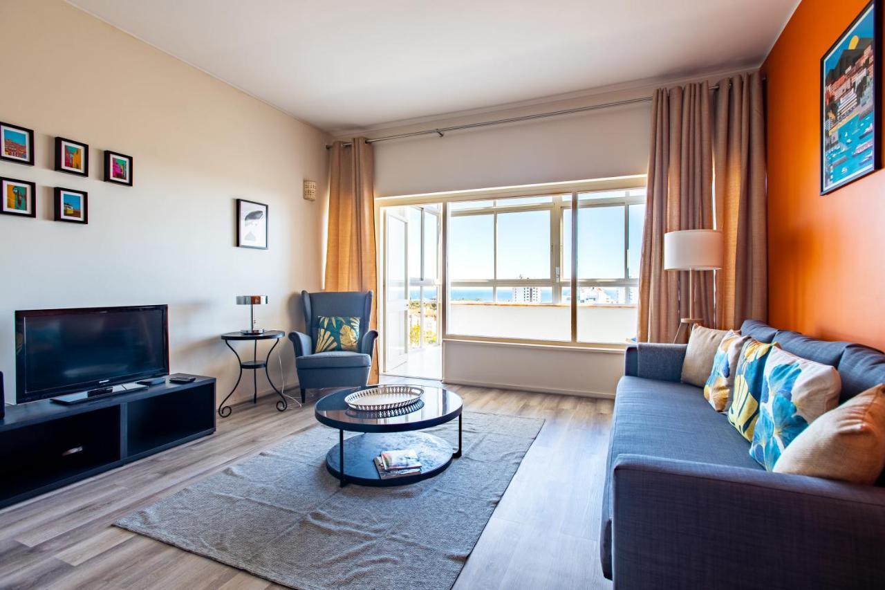 Amazing Sea View Apt With Pool Cascais - Atjoanas Exterior photo
